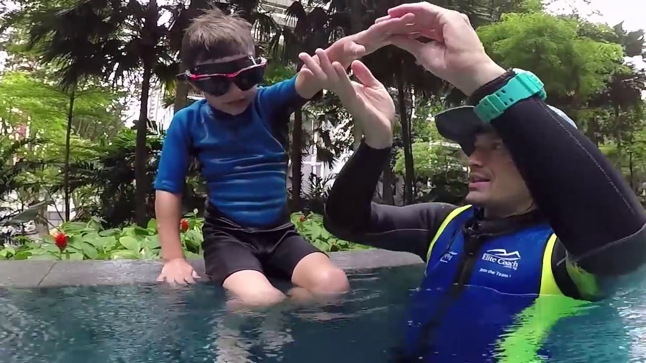 TEACH to SWIM FREESTYLE to your children
