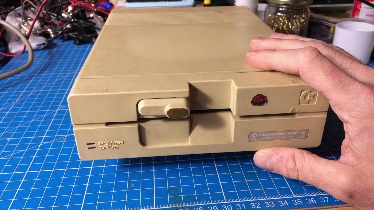 Crusty Commodore 1541-II Disk Drive Restoration