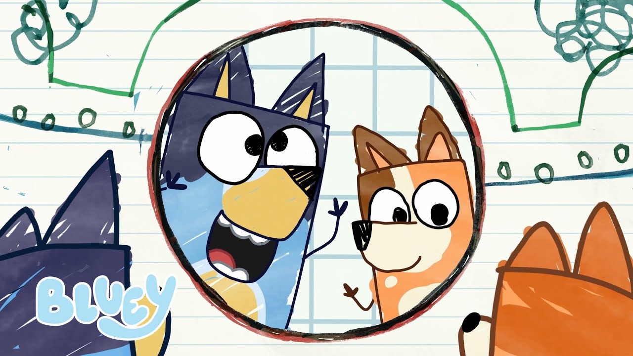 Blast Off to Space! 😮 🚀 | Bluey Season 2 Highlight - Escape | Bluey