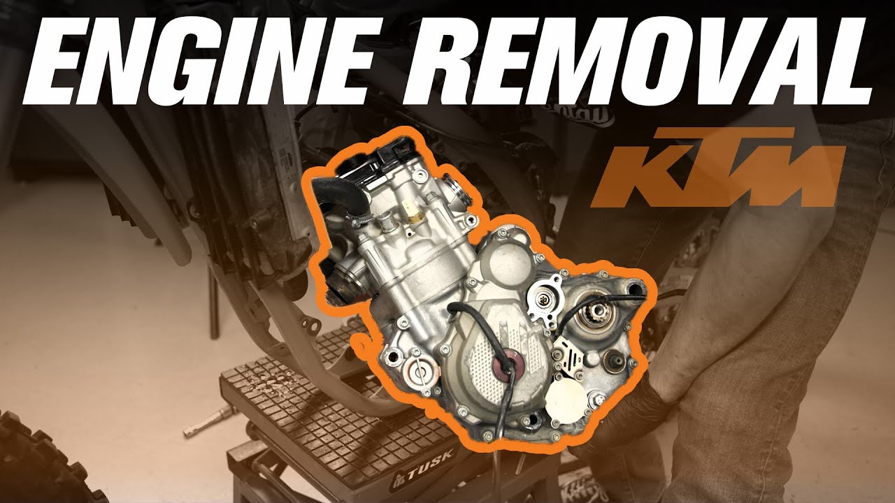 KTM/Husqvarna/GASGAS 250/350 Engine Rebuild | Part 1 Engine Removal