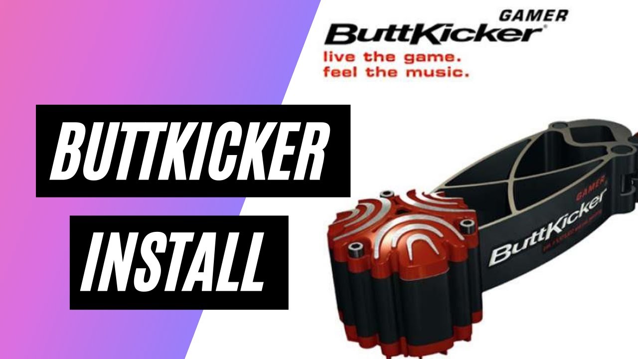 Buttkicker Gamer 2 Install on a Trak Racer RS6.