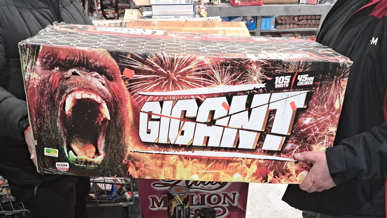 Ich zünde die stärksten Polenböller 2023 MEGABÖLLER FIREWORK STORE
