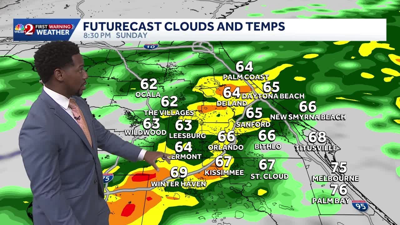 Wet Weekend Moving In | Heavy Showers and Storms Set to Decrease Florida's Drought