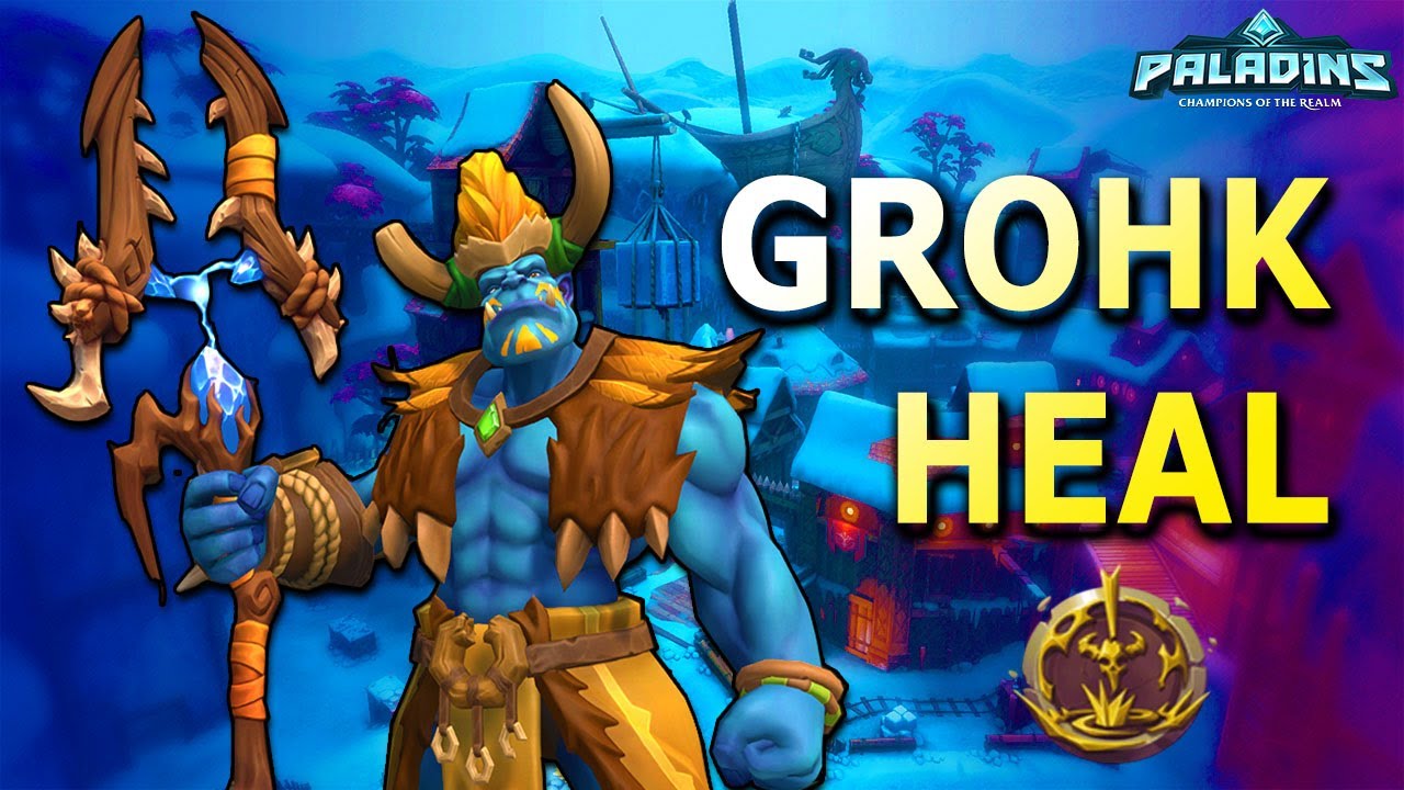 PALADINS - GROHK | Gameplay