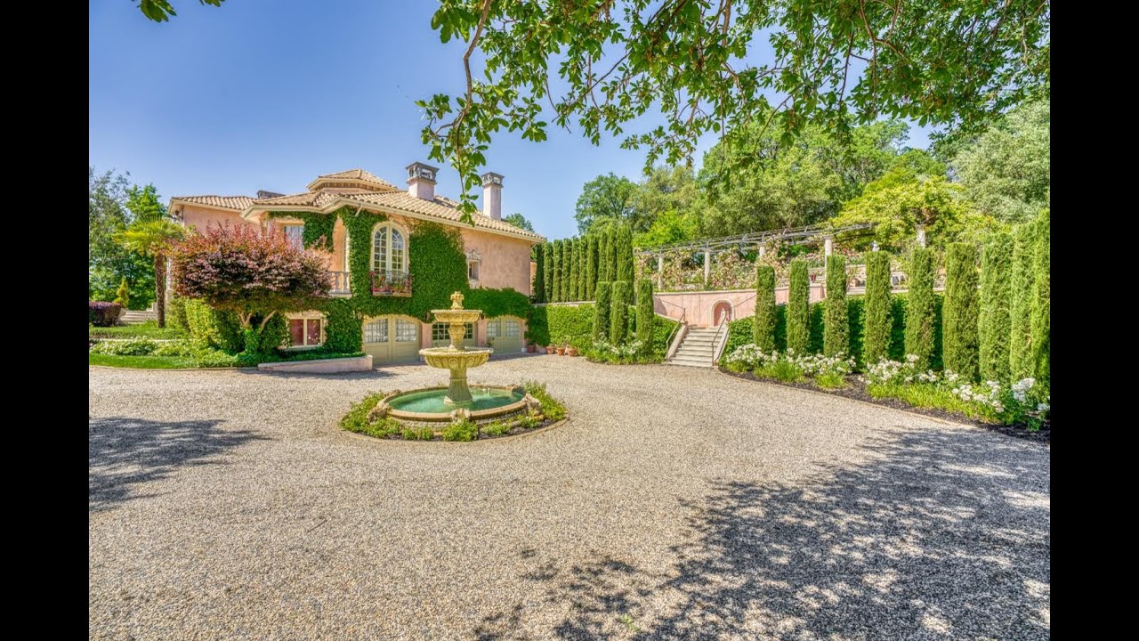 Inside a $9M Italian Villa Estate in El Dorado Hills, CA | A Pure Tuscan Retreat with Charm