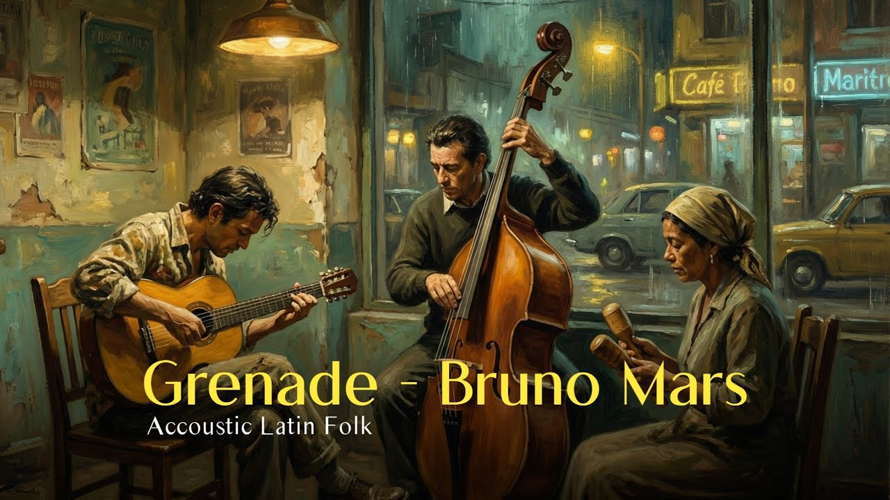 Grenade &ndash; Bruno Mars | Latin Acoustic Guitar Cover (Chill & Cozy Bolero Style)