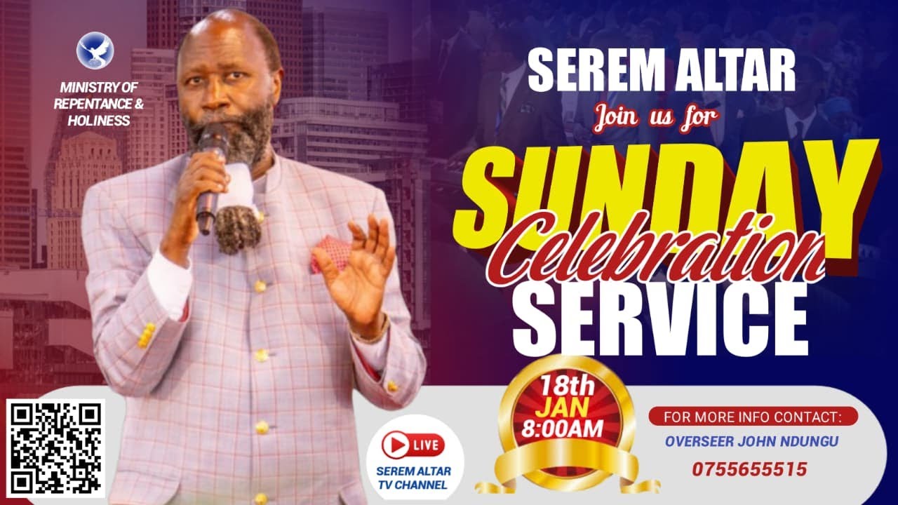 SEREM ALTAR SUNDAY SERVICE || 18th January 2026