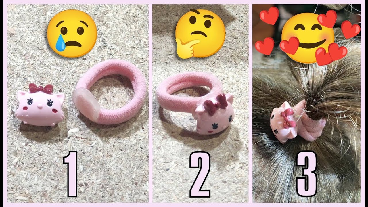 Hello Kitty elastic hair repair with Parkside Tools