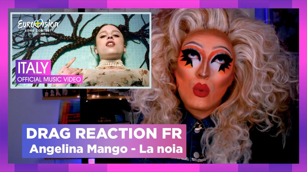 Angelina Mango - La noia - 🇮🇹 Italie Eurovision 2024 | Drag Queen Réaction FR