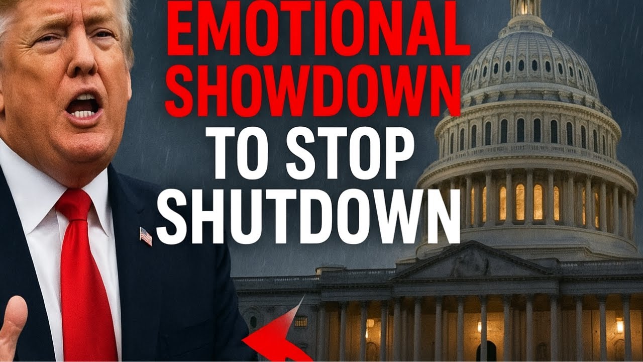 The House Returns to Washington | Emotional Showdown to Stop the U.S. Government Shutdown