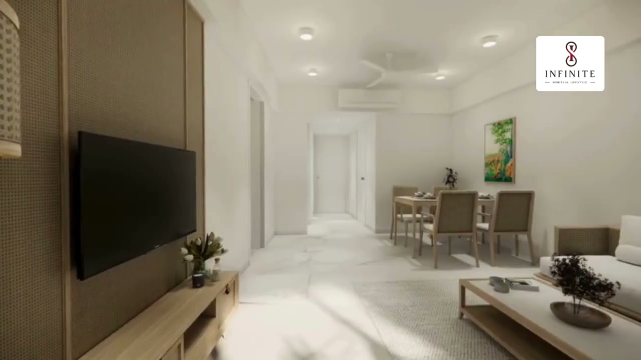 Infinite Spiritual Lifestyle - 1 BHK Golden Box Apartment Walkthrough