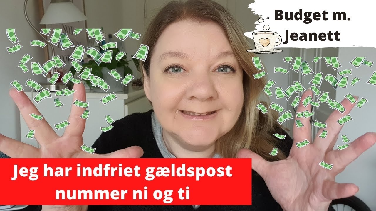 Jeg Har Indfriet G&aelig;ldspost Nummer Ni og Ti🎈🎈🎉| G&aelig;ldfri Rejse | Budget og &Oslash;konomi