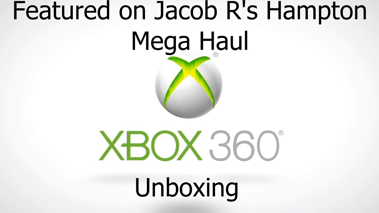 Xbox 360 Slim Unboxing Featured on Jacob R's Hampton Mega Haul