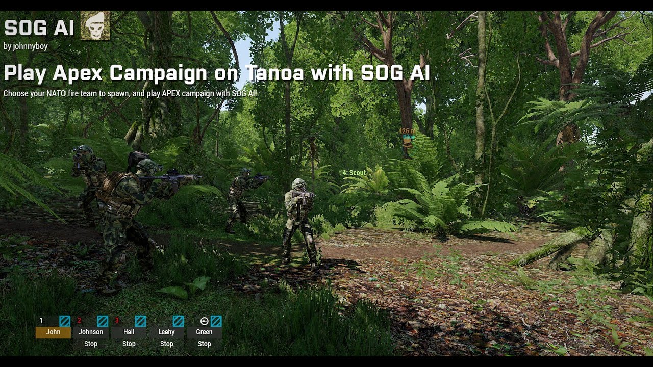 SOG AI in Apex Protocol Campaign mission 