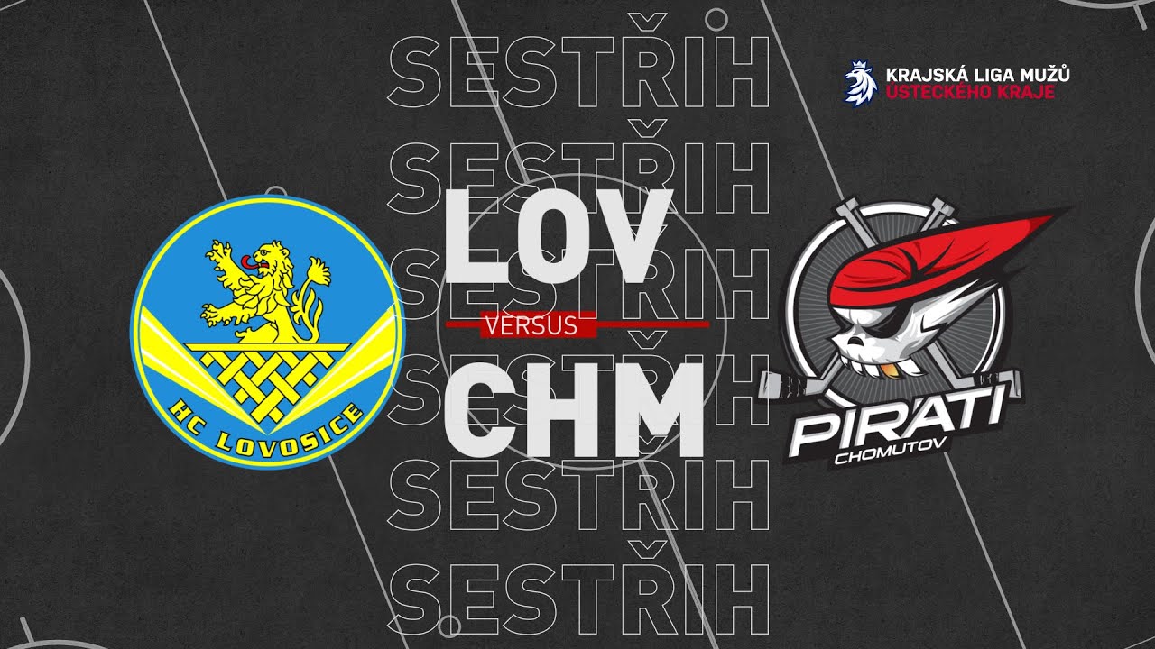 SESTŘIH: HC Lovosice vs Piráti Chomutov 1:23