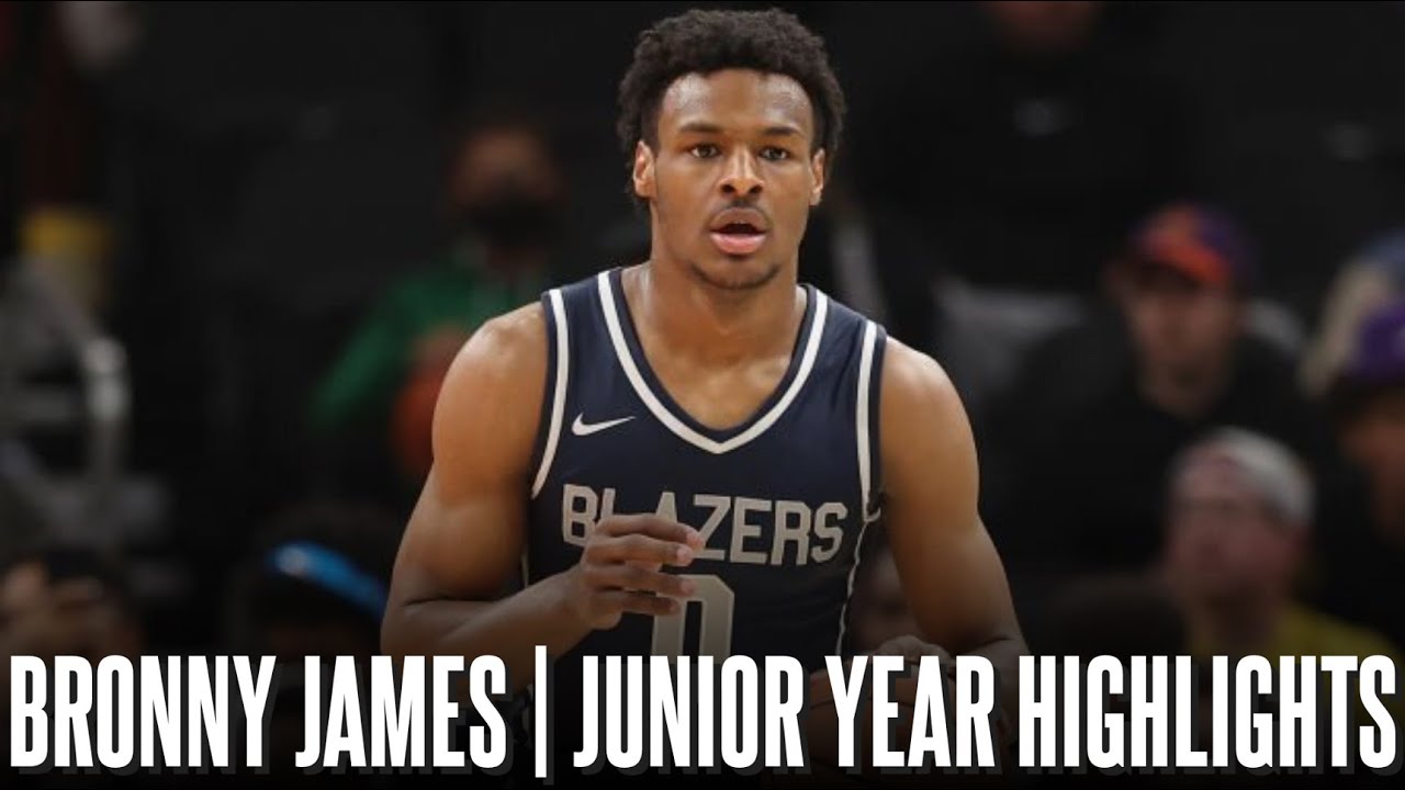 Bronny James FULL Junior Year Sierra Canyon Highlights  ᴴᴰ