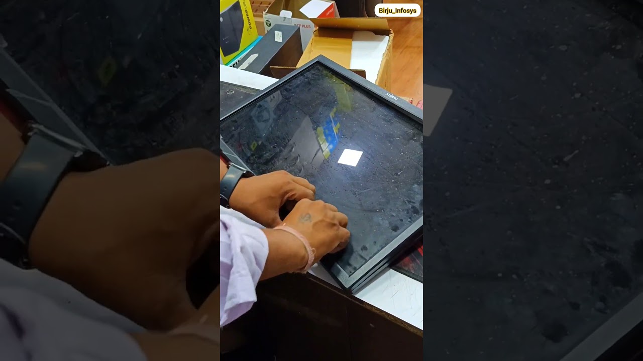 How To Replace LCD Monitor|How To Open Computer LCD Monitor|How To Fix LCD Monitor #computer #shorts