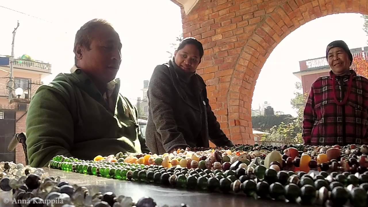 Onewaymission&rsquo;s income generating handicraft project for handicapped men, Kathmandu, Nepal