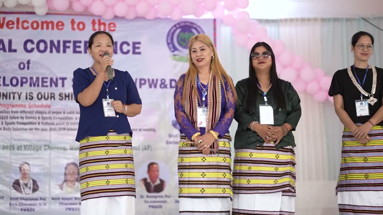 2nd General Conference celebrated of PW&DS, at Cheereng village