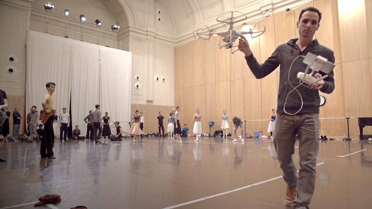 Coppelia - filming with a drone