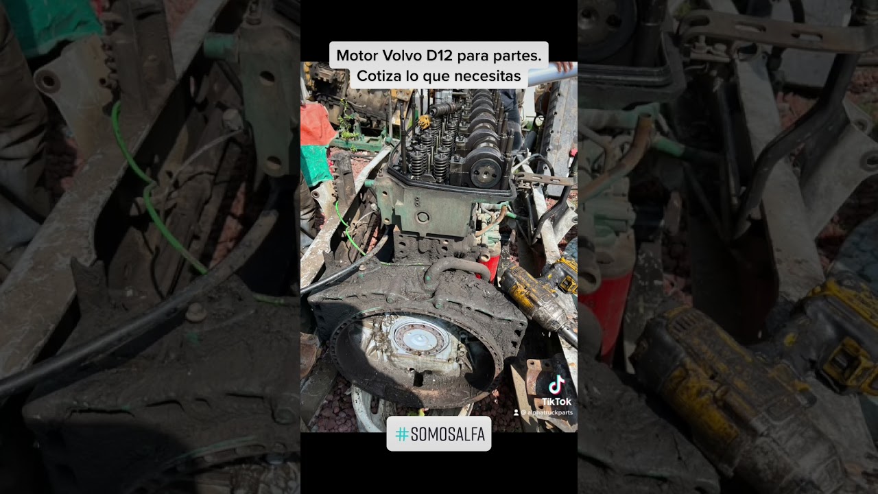 Motor Volvo D12 para partes