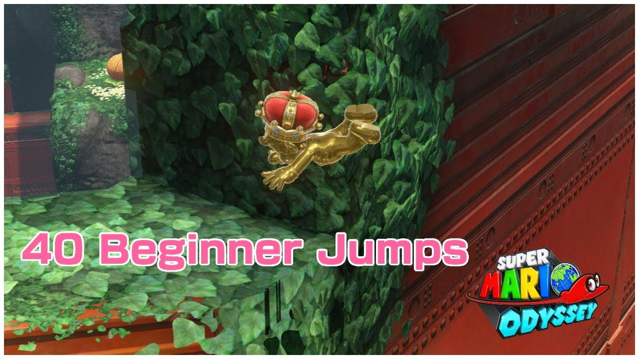 Super Mario Odyssey Beginner Trickjump Compilation
