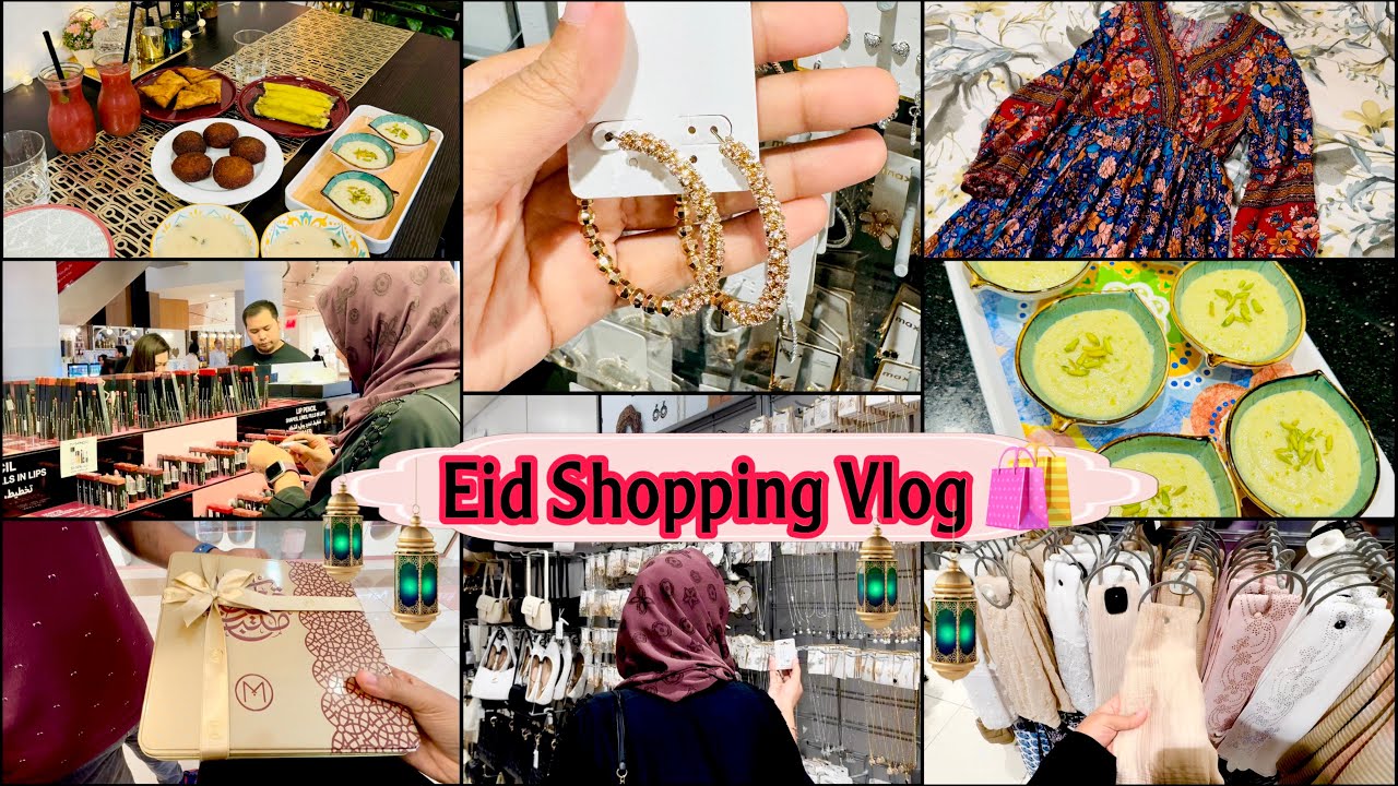 இந்த பெருநாளைக்கு துபாய்ல எங்களுடைய ஷாப்பிங் 🛍️ | Eid Shopping | Last Vlog Of Ramadan 2024 | Famjam