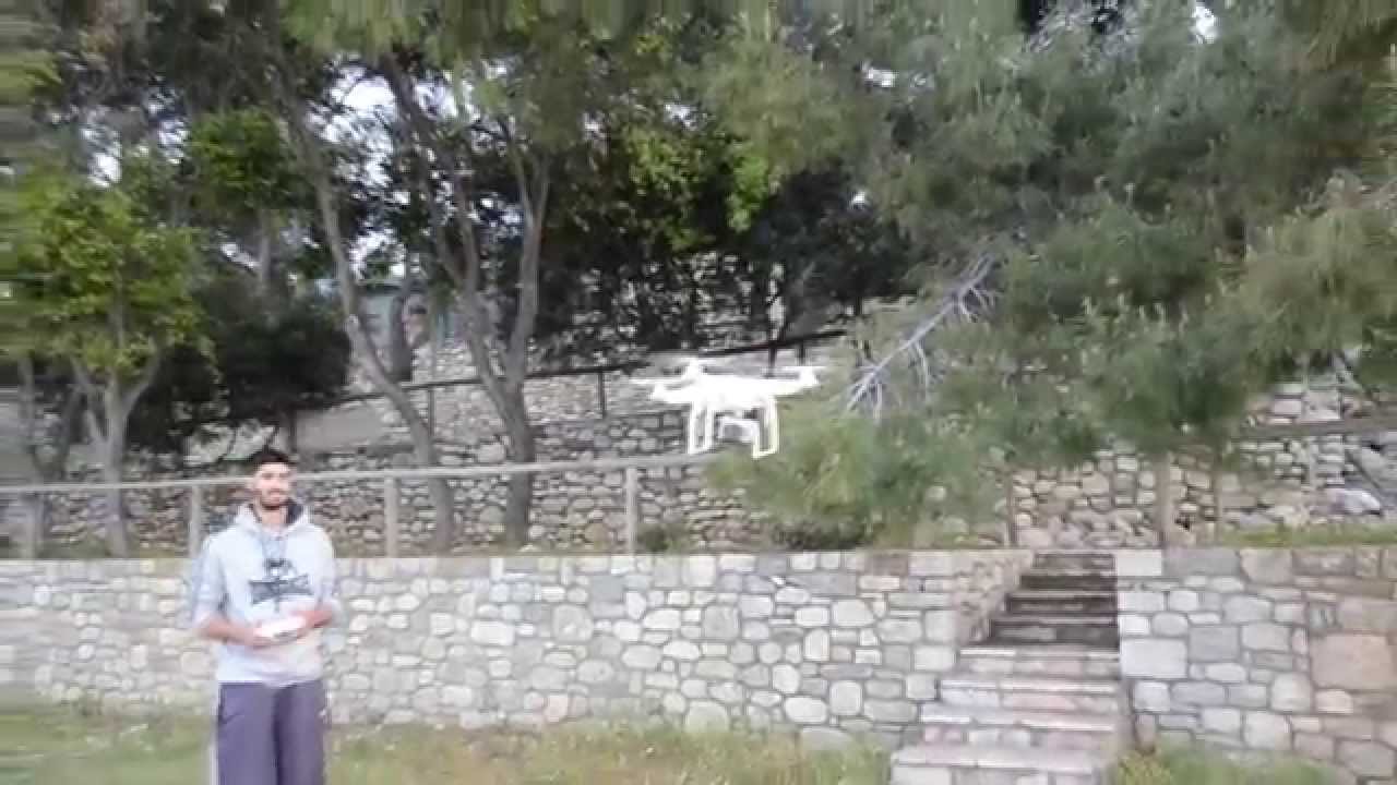DJI Phantom 2 test at TSOLIS Camping.