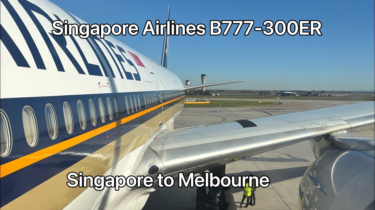 TRIPREPORT || Singapore to Melbourne || Singapore Airlines