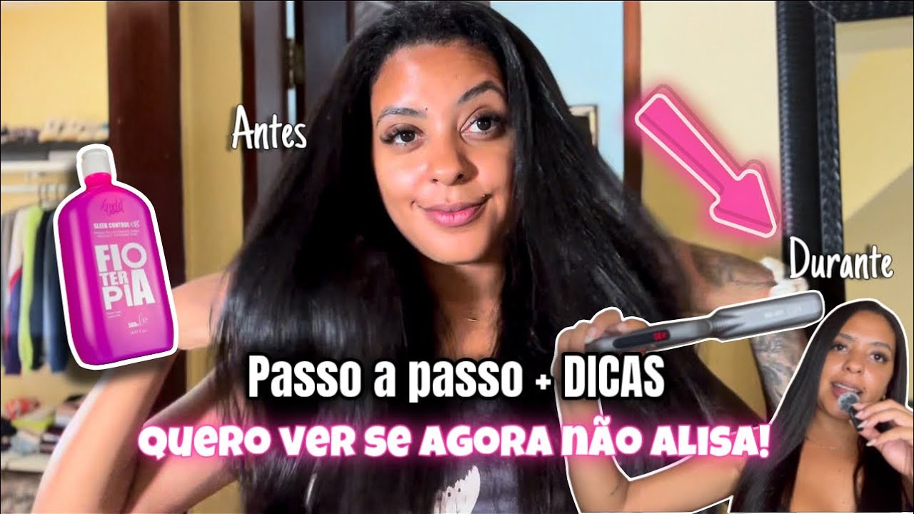 COMO USAR A FIOTERAPIA + DICAS | PROGRESSIVA SEM FORMOL GOLD SPELL