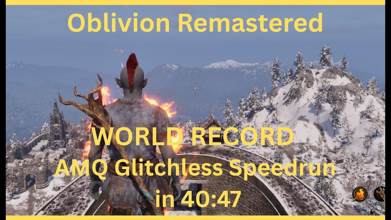 [WR] Oblivion Remastered All Main Quests (Glitchless) Speedrun in 40:47