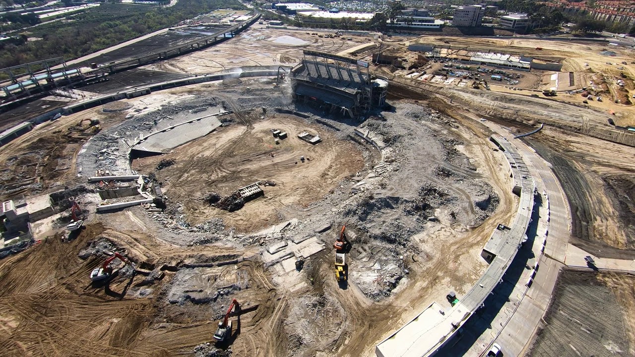 SDCCU Stadium Demolition