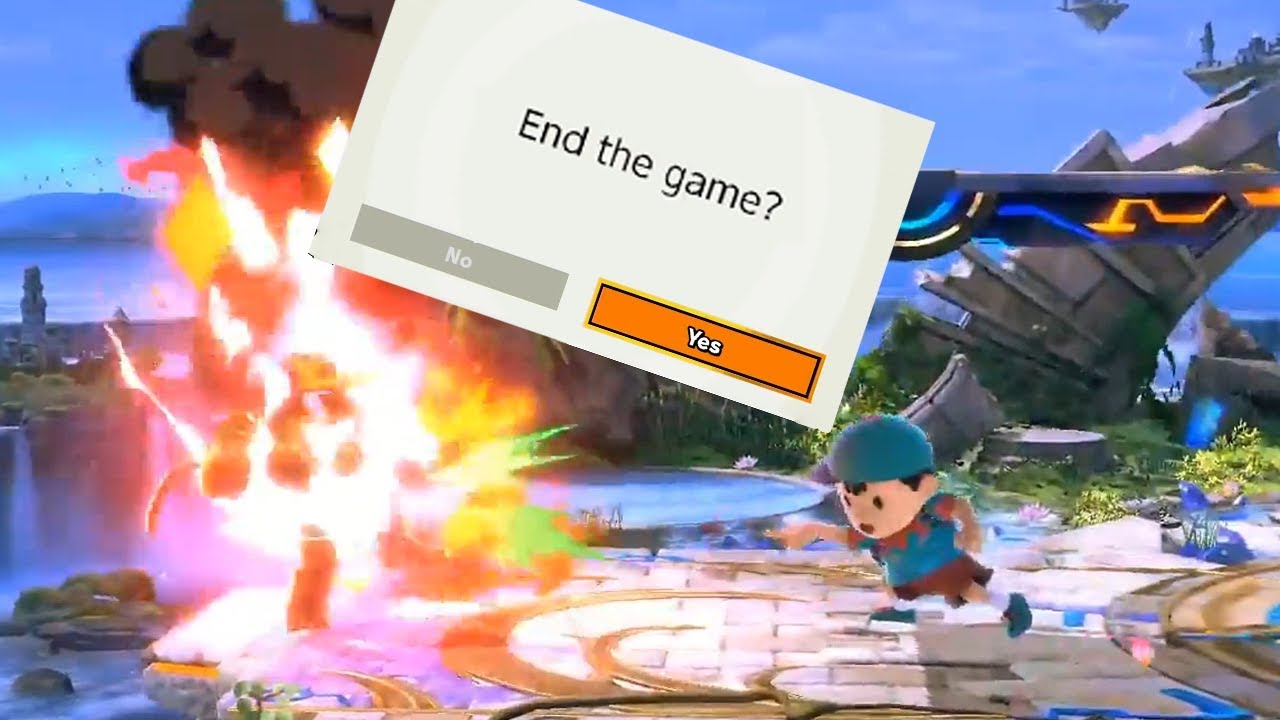 Salty Moments and Rage Quits in Smash Ultimate