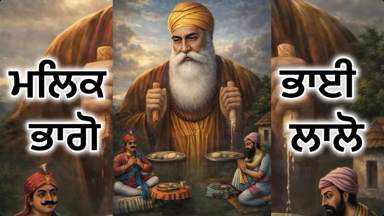 Bhai lalo and malik bhago story |guru nanak dev ji| 