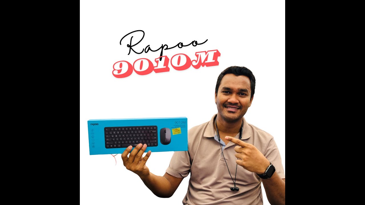 Unboxing Rapoo 9010M Multi-Mode Wireless Keyboard & Mouse Combo