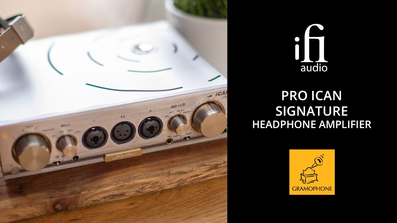 IfI Audio Pro Ican Signature Headphone Amplifier