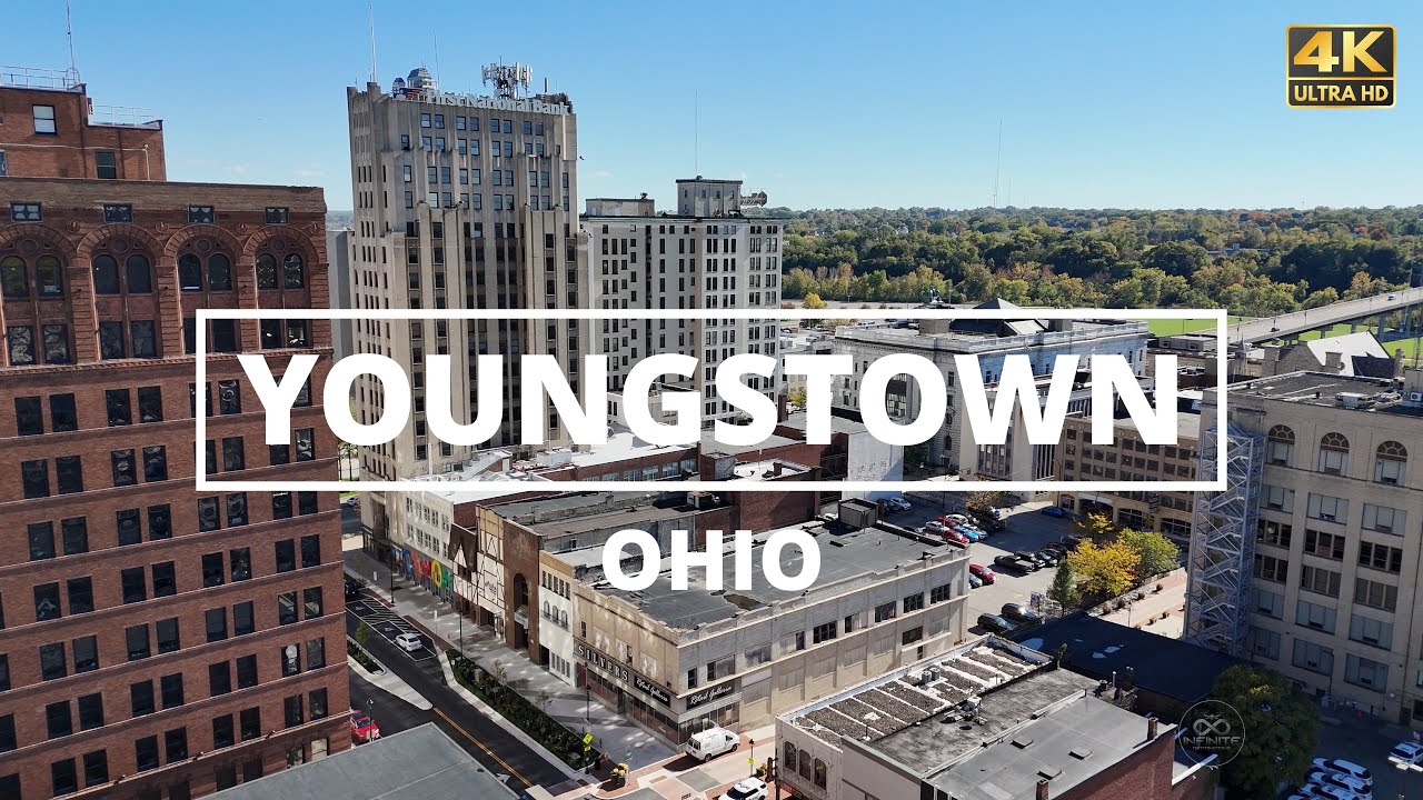 Youngstown, Ohio - [4K] Drone Tour