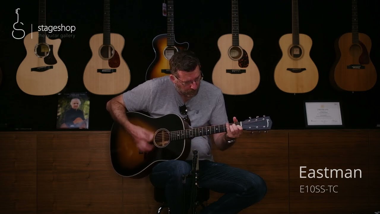 Eastman E10SS-TC guitar demo in Stageshop