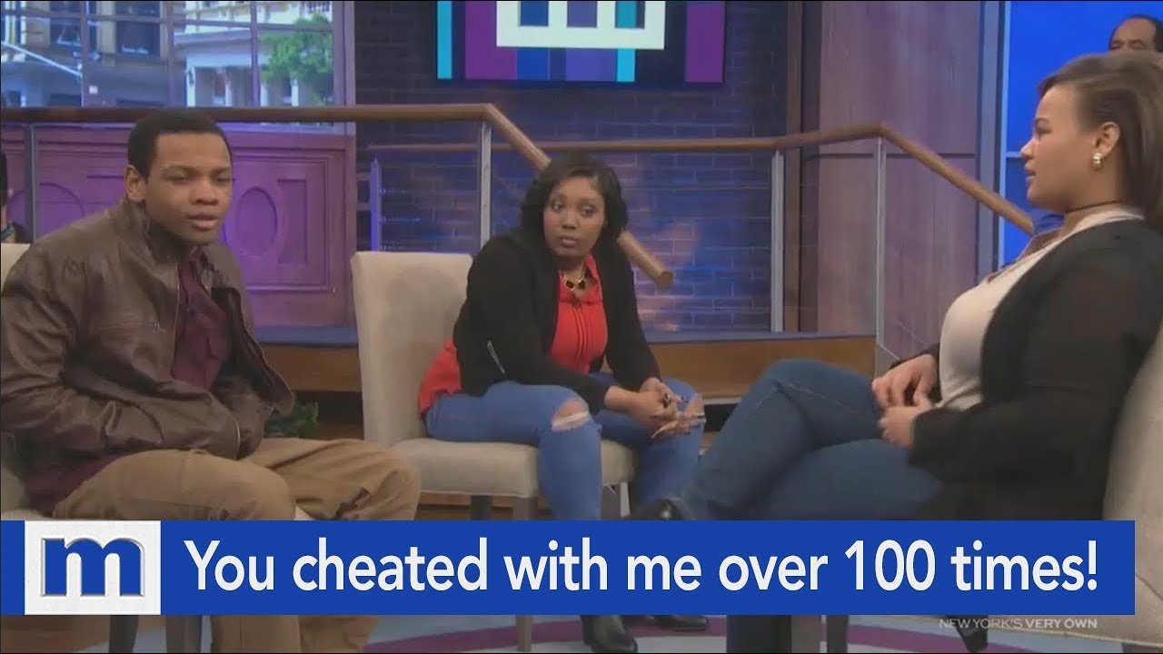 You cheated with me...Over 100 times! | The Maury Show