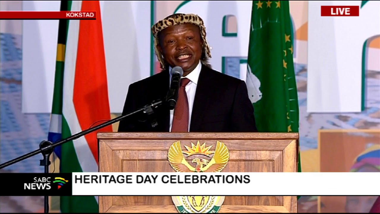 Deputy President David Mabuza's speech - National Heritage Day Celebrations