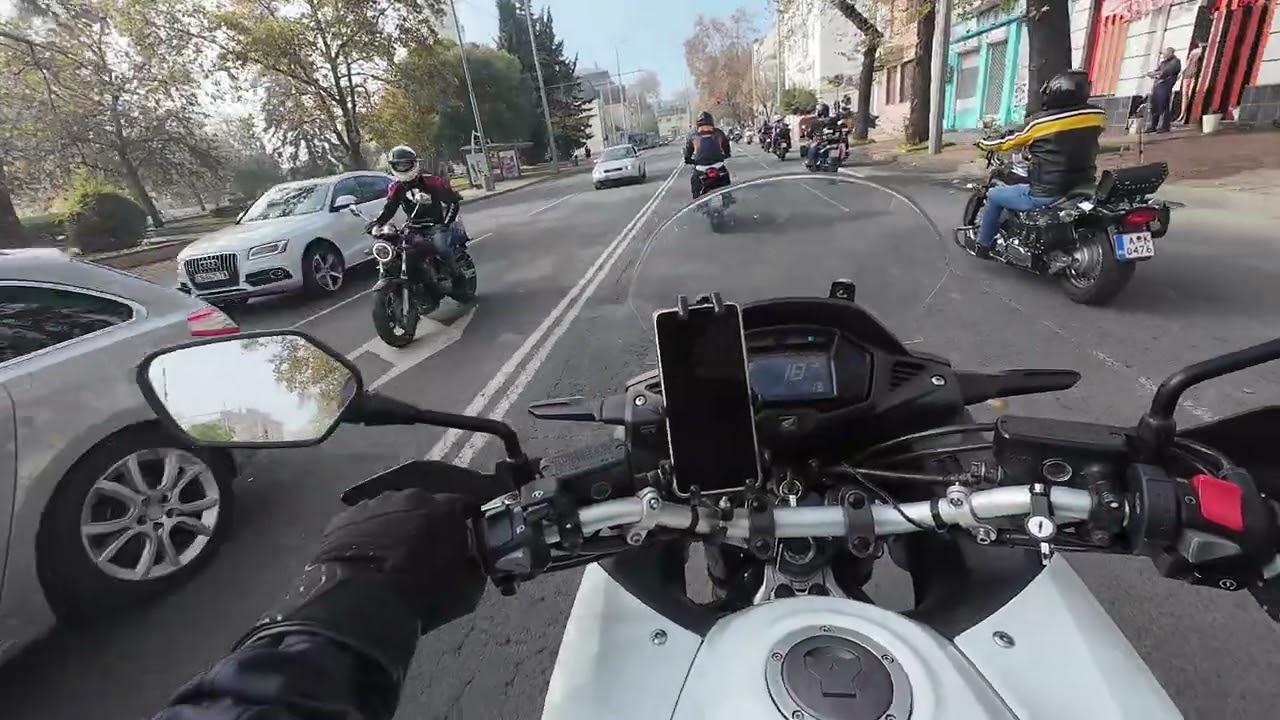 Winter motorcycle season opening Burgas part 1