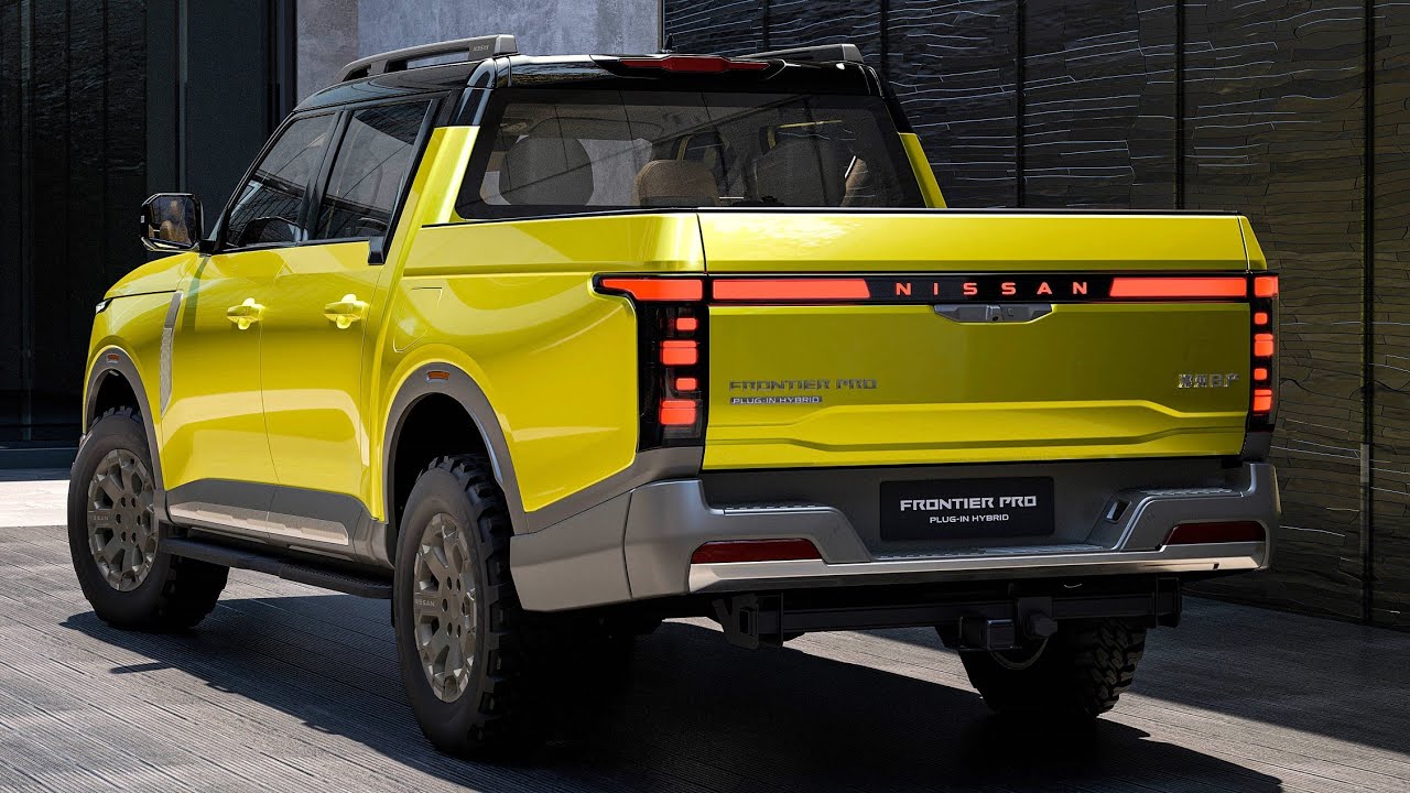 Новый Nissan Frontier Pro PHEV 2026 года &mdash; первый взгляд на флагманский пикап