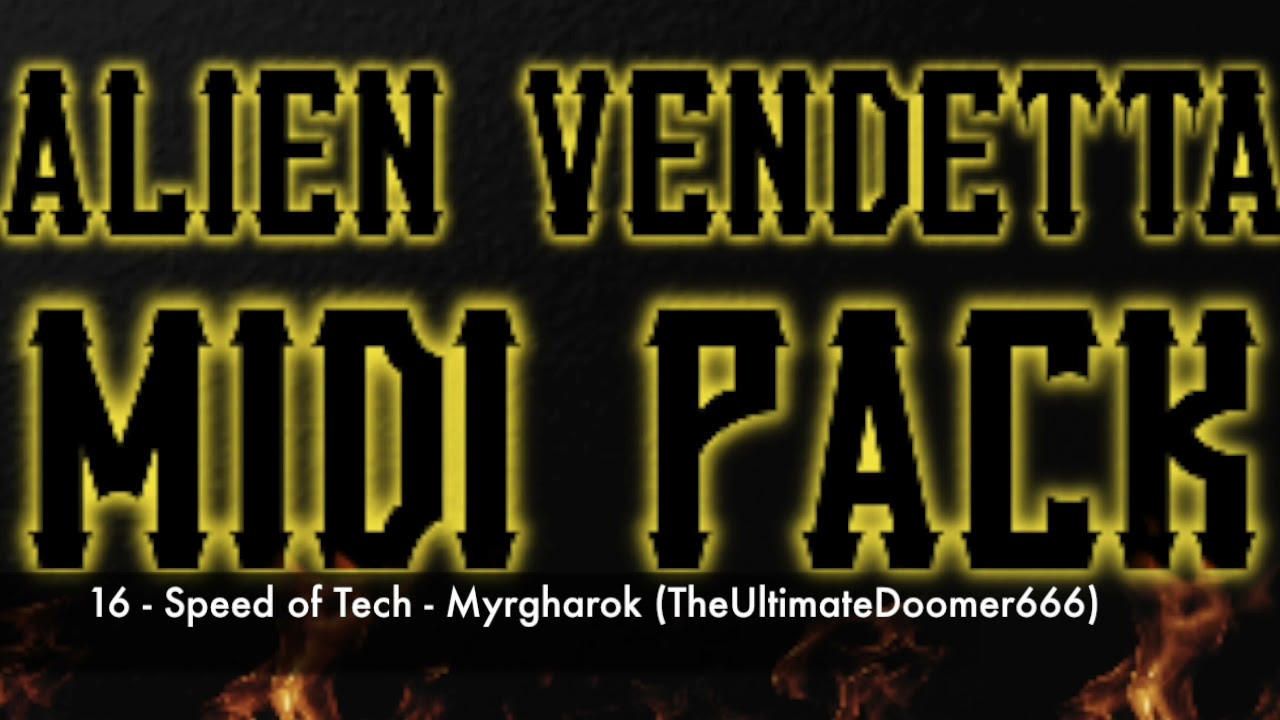 Alien Vendetta MIDI Pack SC 55 MAP16