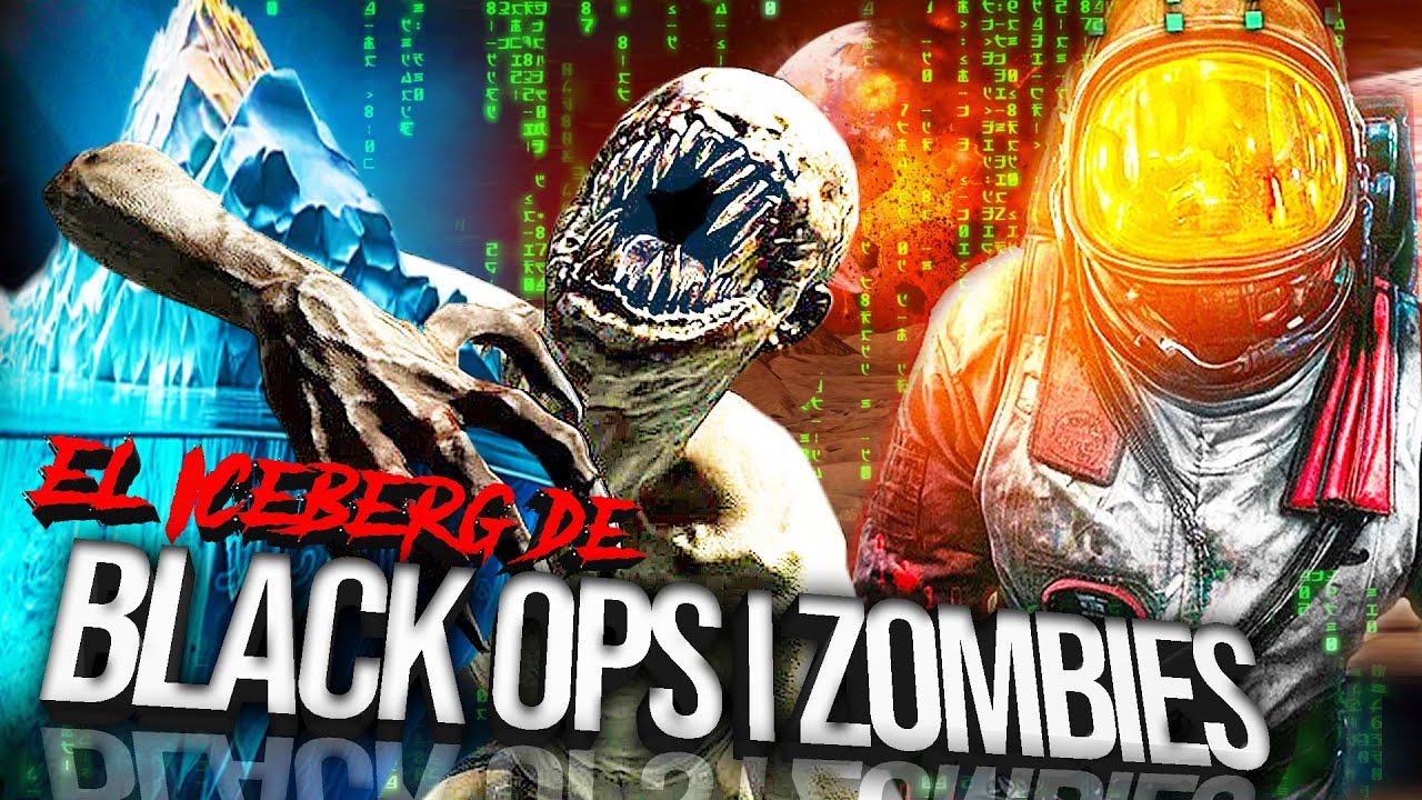 el ICEBERG de BLACK OPS 1 ZOMBIES (KINO DER TOTEN, FIVE, ASCENSION, CALL OF THE DEAD, SHANGRI, MOON)