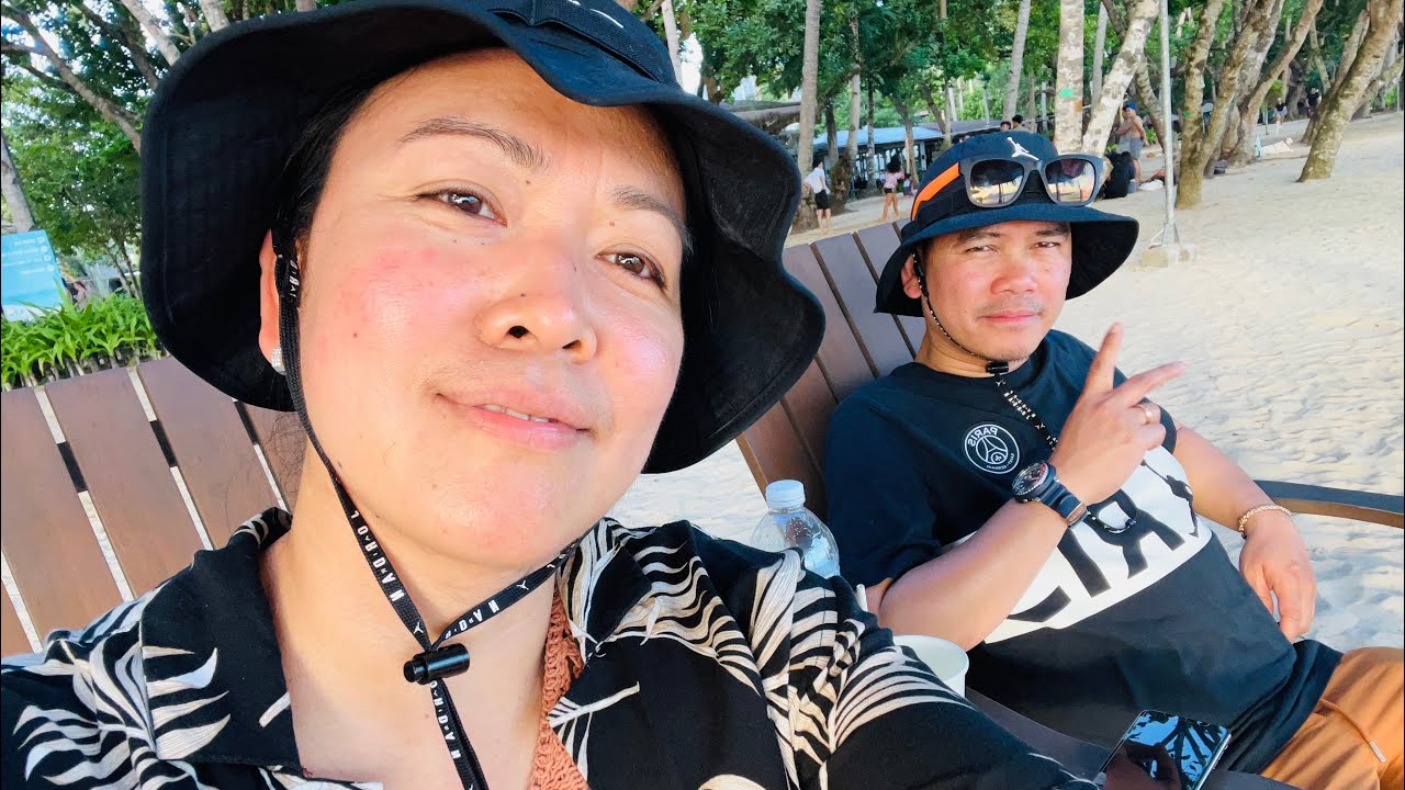 El nido Palawan Nakpan Beach 🏝️ Lilu Beach(Sunset View )Airswift Airline Flight ✈️