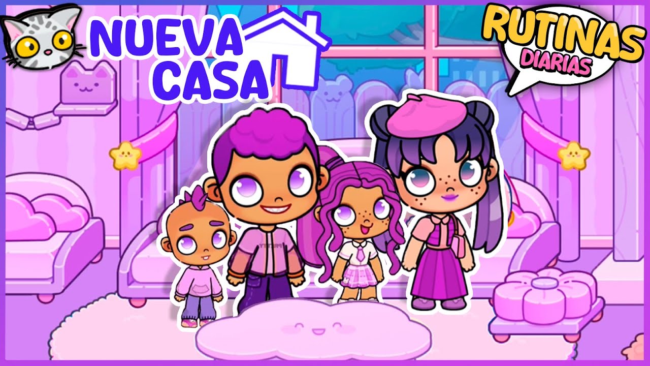 🏠 ¡La Familia Arándano se Muda a la Nueva Casa Kawaii en Avatar World! 🐾❤️ Lilicat