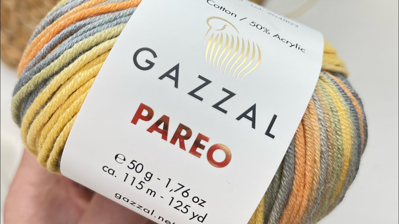 Gazzal Pareo - Miękka Wł&oacute;czka na Letnie i Dziecięce Projekty @Dziergaczkowo