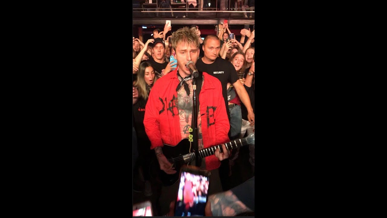 Machine Gun Kelly - MGK in Crowd! I Think I'm Okay (live in St.Petersburg, Russia 21.09.2019)
