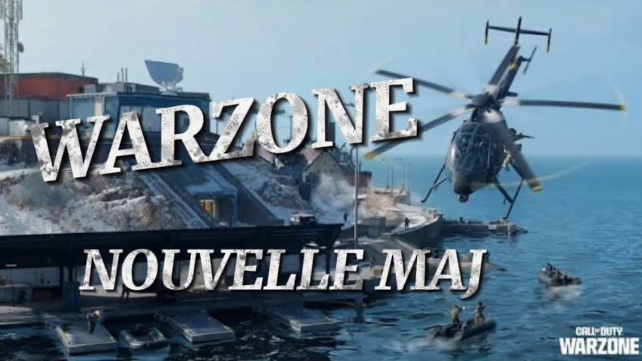 NOUVELLE MAJ WARZONE (ELLE EST TROP BIEN) !!!