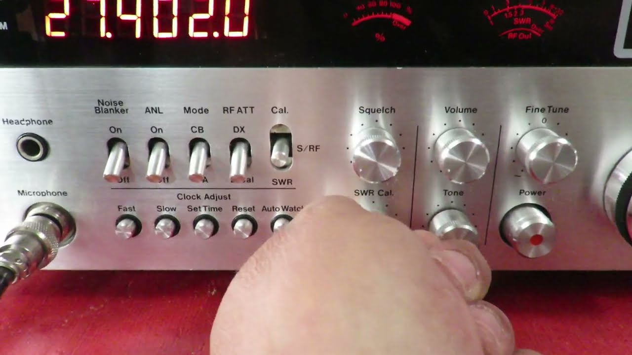 The Spark-O-Matic AM Only CB Radio now has a PLL02a SSB board, Now its a SuperBase